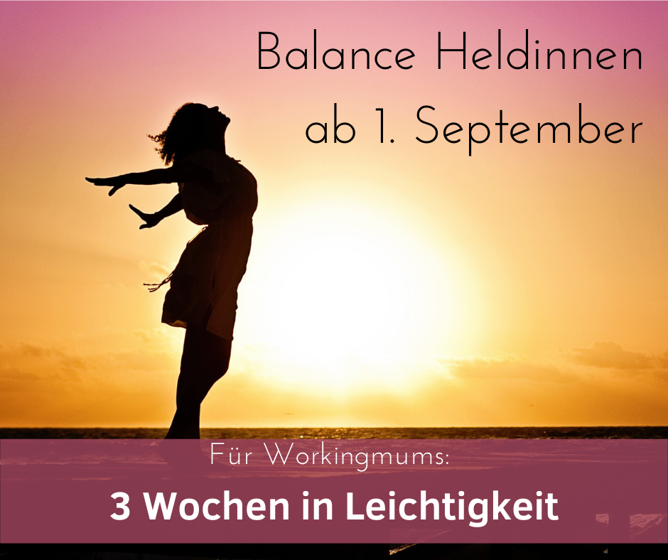 Balance Heldinnen Kurs WorkFamilyBalance